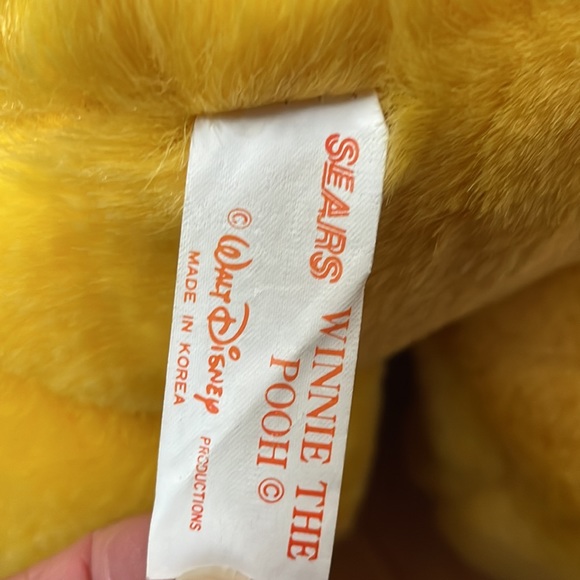 Vintage Winnie the Pooh santa plush toy - Picture 7 of 7